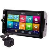 7 Inch Touch Screen 2Din Universal 12V 24V Car Truck Bus Van In Dash Media Player Head Unit Stereos 