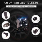 HD Rear View Backup Mini Reverse Parking Camera for Car DVR Camcorder 2.5MM AV IN - Waterproof, Wide