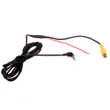 RCA to 2.5mm AV IN Converter Cable for Car Rear View Reverse Parking Camera to Car DVR Camcoder GPS 